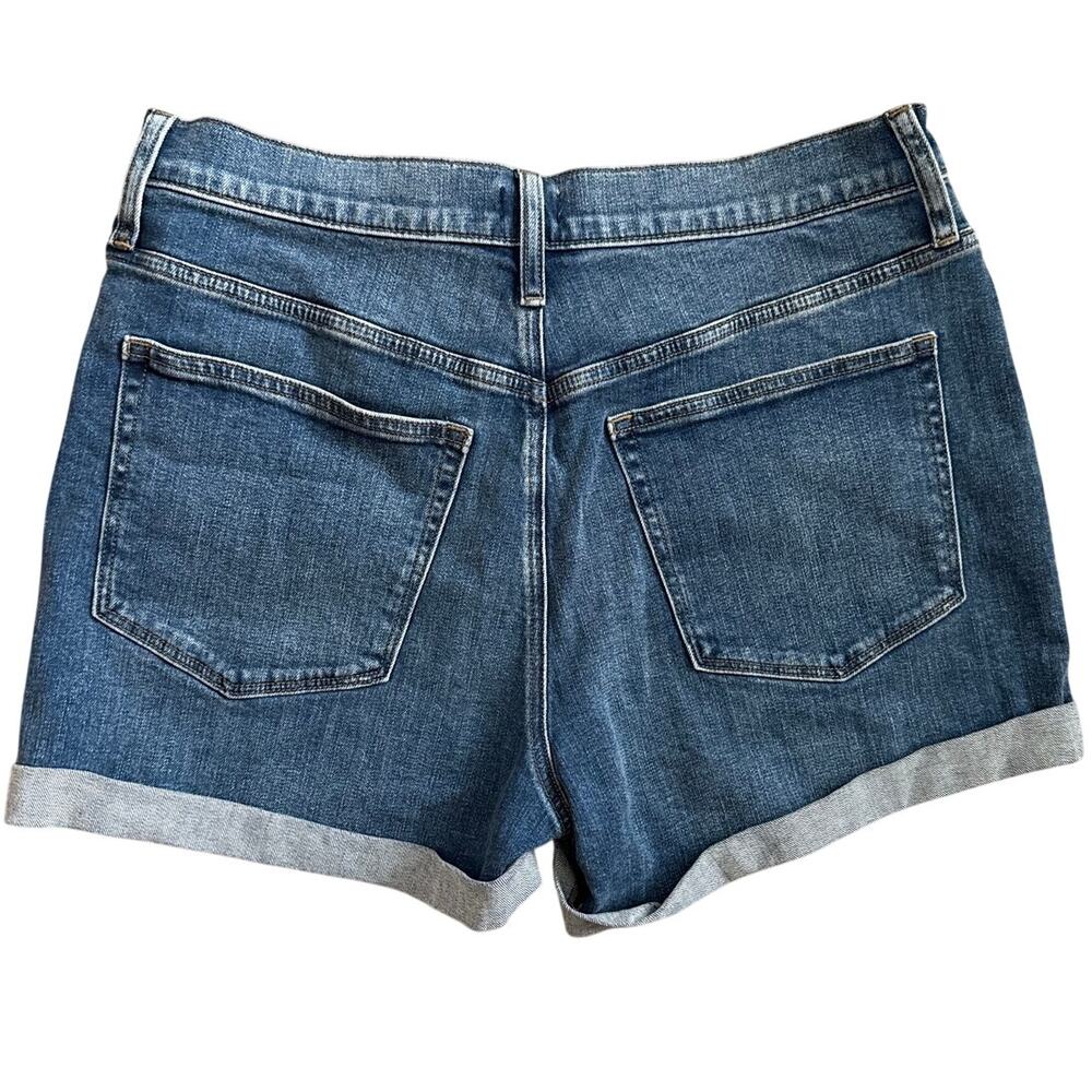 J. Crew Classic Denim Shorts in Dark Pacific Blue Wash Size 30 - Picture 4 of 9